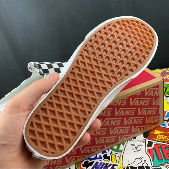 Vans Slip On Mule Checkered Sneakers Womens Various Sizes - Picture 4 of 12